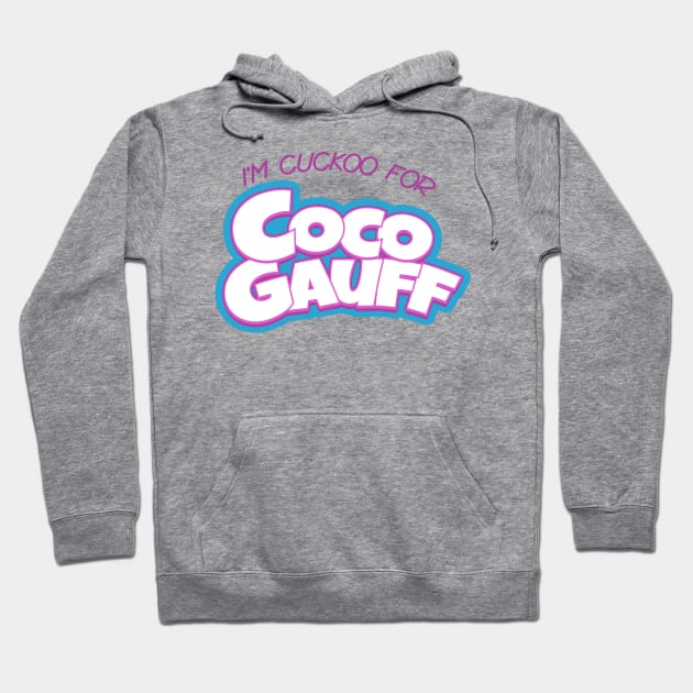 I'm Cuckoo for Coco Gauff Hoodie by mbloomstine